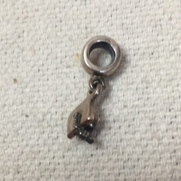 Pandora Graduation Mortar Board Charm retired - Picture 4 of 6